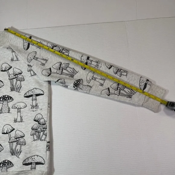 LA Soul Mushroom Print Sweatshirt.  Women’s Medium, Pullover, Crew Neck - Picture 6 of 11